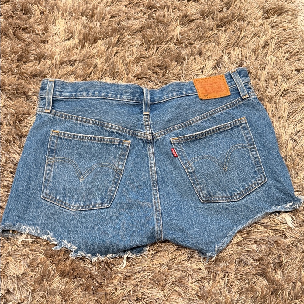 Levi's Classic Blue Jean Shorts